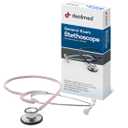 Dealmed General Exam Stethoscope – Professional Economy Dual-Head Medical Stethoscope with Lightweight Chestpiece, Flexible 32” Tubing & Comfort Eartips (Pink)