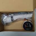 MH Fuel Sending Unit and Gauge 7"(175mm) 316 Stainless Steel Fuel Tank Level Sender 240-33ohm for AUTO Car Truck Boat Marine(Black)