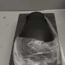 Black Ceramic Vase, 11 Inch