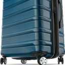 Samsonite Omni 2 Hardside 2 Piece Set - Includes Carry-On & Large Checked Luggage - 360° Dual Spinner Wheels - Integrated TSA Lock & Expansion  - Lagoon Blue