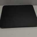 Appliance Slider 360 Rolling Tray for Coffee Maker Bamboo Coffee Pot Slider Tray Countertop Rotation Sliding Tray with Wheels, Small Appliances Mat Easily from Under the Cabinet Black(13.9"11.6")