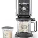 Ninja CREAMi Deluxe Ice Cream Maker, Treats and Frozen Desserts, Sorbet, Milkshakes, Yogurt and More, 11-in-1 Programs, XL Capacity, Includes Two 24-oz Family-Size Tubs, Silver, NC501 30