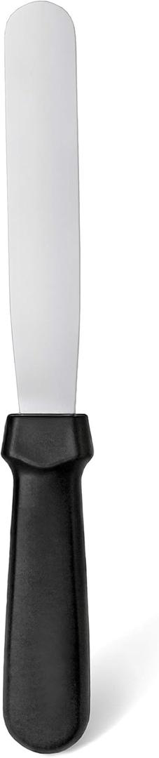 New Star Foodservice 38149 Straight Icing Spatula, 6-Inch Blade, 11-Inch Overall, Silver