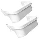 UPGRADED 2 PACK 240351601 Refrigerator Freezer Door Bin Compatible with Frigidaire Kenmore Door Shelf Replace 240351600, 240351607