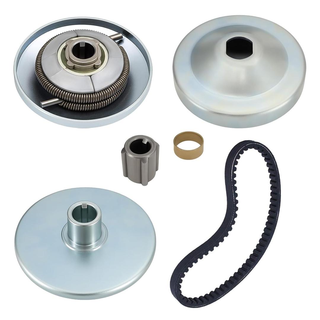 30 Series Torque Converter Clutch, Go Kart Clutch 3/4" Bore with 203589 Go Cart Drive Belt for Compatible with Comet 219552 TAV2 30-75 Manco 5957