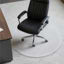 Office Chair Mat for Carpet: 36"x36" Computer Desk Floor Mat - PVC Plastic Rug Carpet Protector Mats for Gaming Chair Under Desk Pad for Rolling Chair