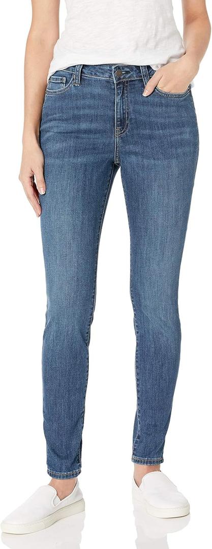 Amazon Essentials Women's Mid-Rise Stretchy Skinny Jeans - Discontinued Colors (8)
