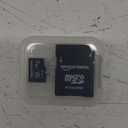 Amazon Basics Micro SDXC Memory Card with Full Size Adapter, A2, U3, Read Speed up to 100 MB/s, 128 GB, Black