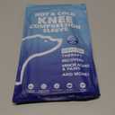 TheraICE Knee Ice Pack Wrap Compression Sleeve for Injuries, Reusable Gel Cold Packs Brace Also for Elbow, Ankle & Calf - Flexible Cold Wrap Recovery for Meniscus, ACL, MCL Pain Relief (Small/Medium)