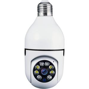 Sight Bulb Security Camera, Two Way Talk 1080P HD Video WiFi Smart Camera, Indoor Outdoor Night Vision 360 Degree Motion Detection with SD Card (Pack of 1)