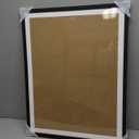 upsimples 20x26 Picture Frame, Display Pictures 18x24 with Mat or 20 x 26 Without, Wall Hanging Poster Frames, Black, 1 Pack