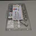 HXWEIYE 300LED Fairy Curtain Lights, 9.8x9.8Ft USB Plug-in 8 Modes Christmas String Hanging Lights with Remote for Bedroom Backdrop Wedding Indoor Wall Decor, Warm White, Tangle-Free – 1 Pack
(Regular)