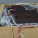 Storage Ottoman, Folding Foot Stool with Thicker Foam Padded Seat Small Leather Storage Ottoman Bench Foot Rest for Living Room Foldable Coffee Table 17x13x13in,Brown