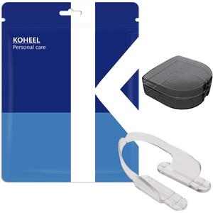 KOHEEL Adjustable Mouth Guard for Teeth Grinding and Clenching, Comfort-Fit Night Guard, One Size Fits All, Stop Bruxism Dental Guard (12 Count)