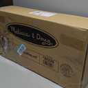 Melissa & Doug Wooden Chairs, Set of 2 - White Furniture for Playroom (Multi-color)