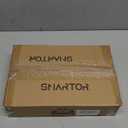 Smartor Skirt Hangers | Pants Hanger with Clips | 10 30 60 Pack | Space Saving| Durable| Strong Clips| Pant Hanger for Men| White Hangers Clips for Women Shorts, Jeans, Slacks - 10 Pack