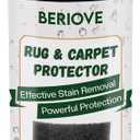 BERIOVE Rug & Carpet Protector Waterproof: Carpet Cleaner Spray Shield for Pets Stain Spot  Rug Protector for Carpet Home Interior 2 Pack