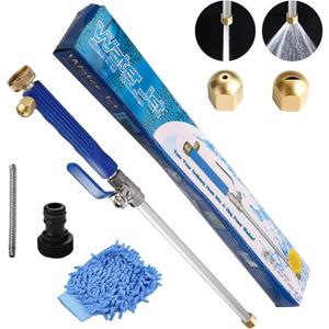 High Pressure Washer, 2-in-1 High Pressure Power Washer, High Pressure Washer, for Floor Wall Fence Cleaning Garden Watering (Blue)