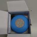 Bluetooth Shower Speaker with LED  Portable Wireless Mini Speaker with Mic & Suction Cup, IPX4 Water Resistant for Shower, Travel, Pool, River Floating, and Outdoor Fun (Blue)