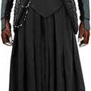 Adult Tano Costume Cospaly Outfits Cosplay Womens SW Uniform Headpiece Halloween Fullset (XL)