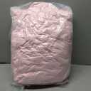 3 in 1 Kids Bean Bag Chair Bed, Kids Fluffy Stuffed Floor Pillow for Gaming and Reading, Ultra Soft Faux Fur Fabric Bean Bag Chairs to Lounger for Playroom, Living Room, Bedroom, Pink