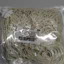 Pre-Tied Stretch Loops with Bows from Elastic Ribbon - 120pcs Metallic Elastic Cord for Boxes Bows Tags Gift Elastic Wrapping Crafts Cord String (Cream, 10inch)