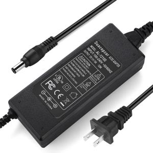 AC 100-240V to DC 12V 10A Power Supply Adapter Converter Transformer, 12 Volts 10 Amps Power Transformer 5.5x2.5mm & 5.5x2.1mm Tip, 12V AC to DC Converter for LED Strip Light CCTV Cameras 3D Printer