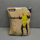 Spooktacular Creations Appealing Banana Costume Adult Deluxe Set for Halloween Dress Up Party and Roleplay Cosplay, Size S