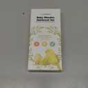 Baby Hair Brush Set for Newborns - Soft Goat Bristle Wooden Baby Brush and Comb Set Newborn Grooming Kit for Cradle Cap, Durable & Gentle, Boy, Girl Infant Essentials Care Kit (Oval, Blush)