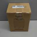 GiveBest Portable Electric Space Heater with Thermostat, 1500W/750W Safe and Quiet Ceramic Heater Fan, Heat Up 200 Square Feet for Office Room Desk Indoor Use, Silver