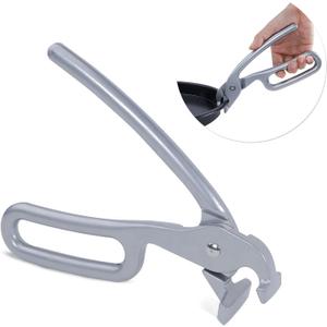 Pizza Pan Gripper for Deep Pizza Pans,Heavy Duty Cast Aluminum Pan Tongs,Great for Pulling Hot Pizza Pan out of the Microwave,Oven