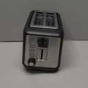 Hamilton Beach Gourmet 2 Slice Slot Toaster with Extra Long & Wide Slots, SureToast Technology, Shade Selector with 7 Browning Levels, Bagel Setting, Matte Black and Stainless Steel