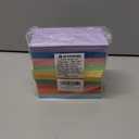 600 Count Colored Blank Index Cards, Unlined Index Cards 3x5Flash Cards Learning Memo Scratch Pad, Heavy Notecards for Studying School Office Supplies