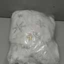 Rustic Personalized Christmas Stockings, 5 Pcs 18 Inch Luxury Snow White Thick Plush Faux Fur Stocking with 5 Styles of Textured Patterns, Home Decor Party Christmas Decorations Gift for Mantal