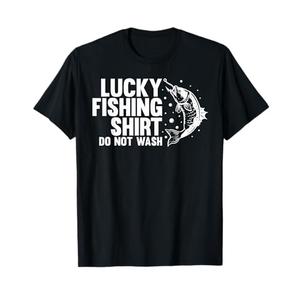 Funny Fishing Design For Men Women Kids Fisherman Fishing T-Shirt, Size Medium