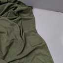 Olive Green Velvet Blackout Curtains Back Tab 52x84, 2 Panels