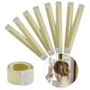 Magic Hair Bun Makers (4 Pieces) - Professional Ballet Bun Shaper Tool for Kids and Adults, Easy Donut Hair Styling Accessory (Blonde)