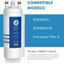 EDRARXD1 Water Filter Replacement for Whirlpool EDRARXD1, Everydrop Filter A, WRFF3536SZ, WRMF3636RZ, WRFF3436RZ, WRMF3636RV, WRMF3636RW, WRMF3636RB, 3 PCS