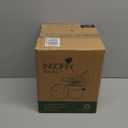 INGOFIN Terracotta Pots Set with Saucer - 2-Pack Ceramic Clay Planters with Drainage Hole, Garden Flower Succulent Pots with Tray for Indoor Outdoor Plants, 8 inch, Set of 2