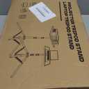 Projector Stand, 33LB Load Bearing & 22-55" Height Adjustable, for Projector/Laptop/DJ Gear, Outdoor/Office/Studio - Stable Base (Black)