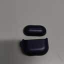 Leather Case Compatible with AirPods 4, D Clip Design with Hand Lanyard, Genuine Crystal Oil Waxy Leather Case for AirPods 4th Generation(2024),Handcrafted, Elegant Style, Blue