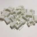 12 PCS 5 PIN JST PH Female Connector on Both Side - 100mm 1007 26 AWG & 24 PCS 5 PIN JST PH Male Connector