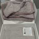 Checkered Bath Towels Set of 6 Large, Microfiber Shower Towels * 2 (55 * 28 in), Hand Towels * 4 (29 * 14 in),Towels for BathroomPoolHotelSpa, Soft Absorbent Quick-DryGreen