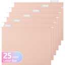 Hanging File Folders,Letter Size,1/5-Cut Adjustable Tabs,6 Per Box,Standard Green-1/5 Tabs (7590U)