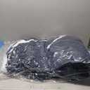 INFIIXSO Sherpa Throw Blanket for Couch - Super Soft & Warm Striped Fleece Blanket, Cozy Plush Fluffy Blanket All Season Use (Navy Blue, 50x60 Inches)