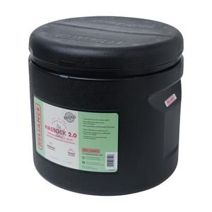RELIANCE Products Hassock 2.0 Portable Toilet, Black, 4 Gallon