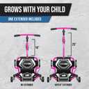 EzyRoller Drifter Pro X Ride On Toy for Kids Ages 10+ – Award-Winning Outdoor & Indoor Riding Toy for Boys & Girls - Pink