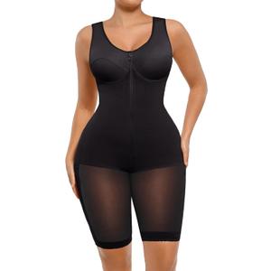 FeelinGirl Shapewear Tummy Control Post Surgery Body Shaper Compression Garment Butt Lifter (Small, Black)