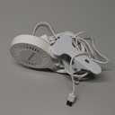 Glocusent 5W 36 LED Reading Clip on Light for Bed, Eye Caring Bed Lamp, 3 Colors & 5 Brightness Levels for Headboard with Adapter, Perfect for Reading, Working & Studying (White)