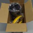 Kingsyard Finch Feeders for Outdoors Hanging, Metal Mesh Tube Bird Feeder for Nyjer/Thistle Seed, 2.5 lbs Large Capacity (Yellow)